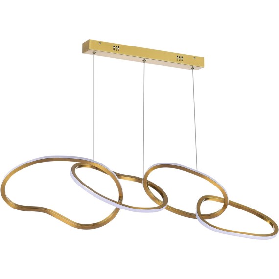 SL6505.203.40 Светильник подвесной ST-Luce Золотистый/Золотистый LED 1*40W 4000K ABRA