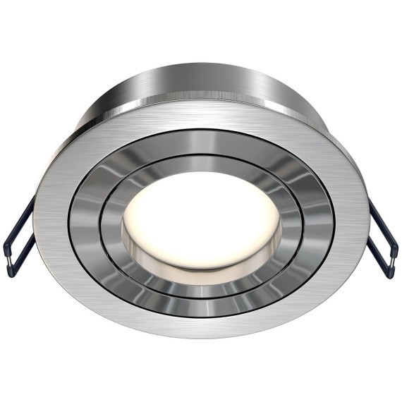 Встраиваемый светильник Maytoni DL023-2-01S Atom под лампу 1xGU10 50W