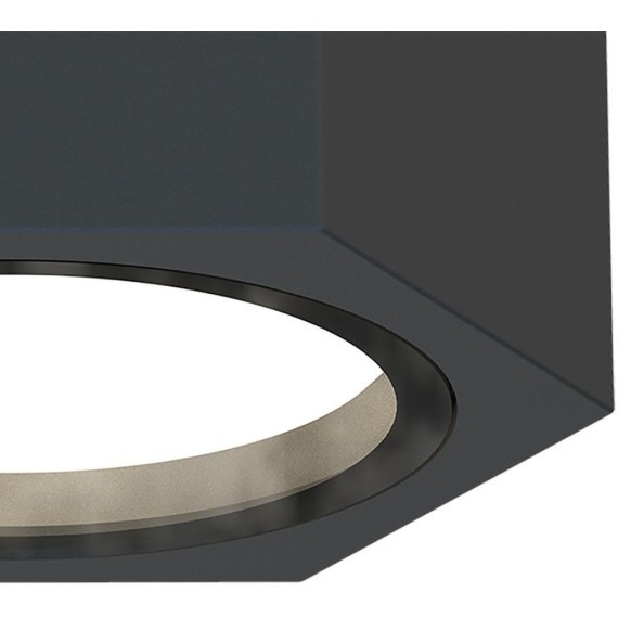 4667-1U, уличный светильник, L110xW95xH42, 1xGX53LEDx15W, IP54, excluded