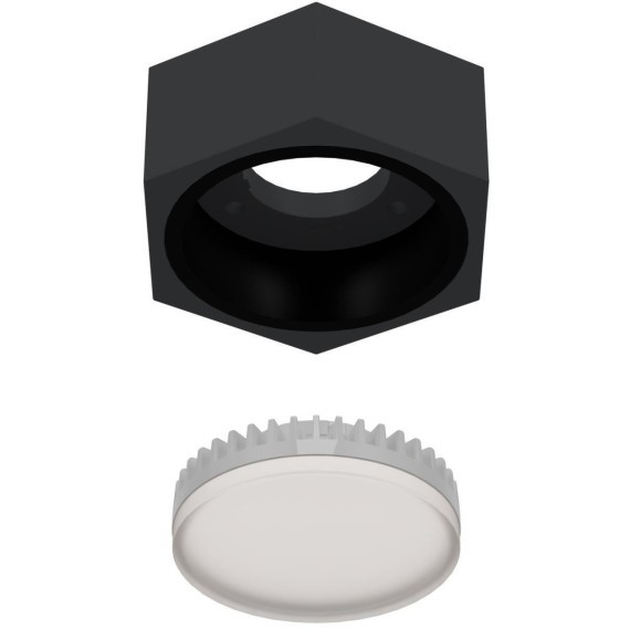 4667-1U, уличный светильник, L110xW95xH42, 1xGX53LEDx15W, IP54, excluded