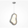 Подвесной светильник с плафоном под камень и лампой G9 Maytoni Opus MOD380PL-01GR