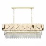 SL1232.203.07 Люстра подвесная ST-Luce Золотистый/Прозрачный, Золотистый E14 7*60W CASERTA