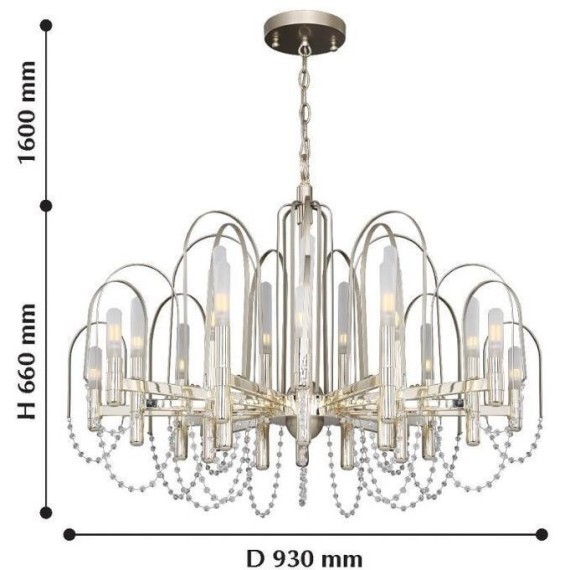 Подвесная люстра La Salute 2308-21P