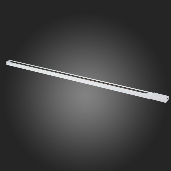 ST001.529.01 Шинопровод однофазный накладной  ST-Luce Белый, жилы черные Однофазная трековая система