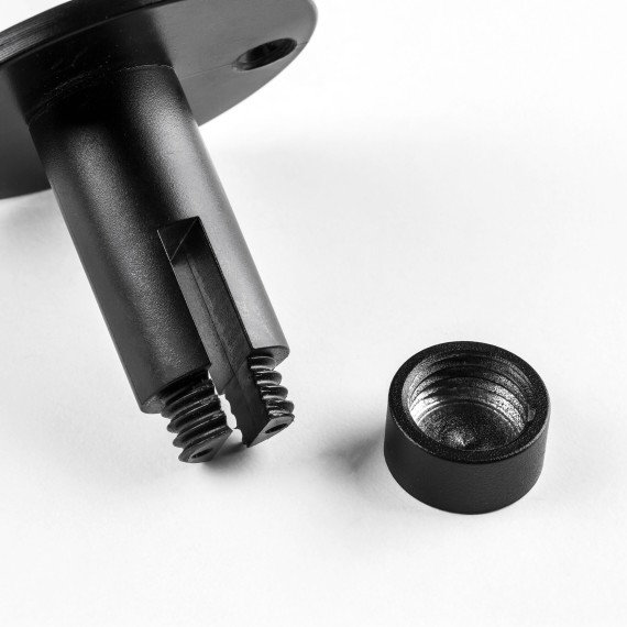 Крепление отступное 55мм к потолку или на стену, без подвода питания Due Hermes Lightstar 510197