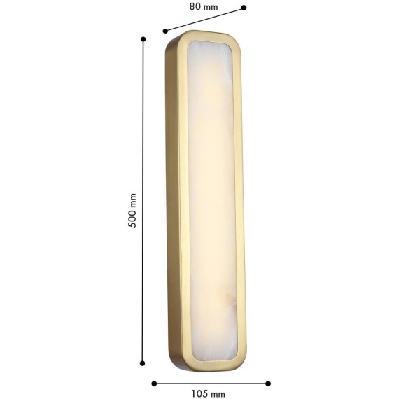 Бра  LED 1920LM 3000K IP44 Favourite 4727-1W Adamaris