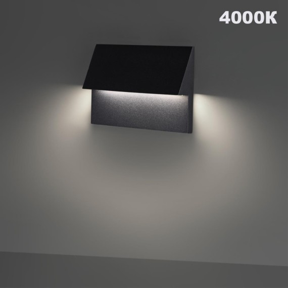 Уличная подсветка для лестниц встраиваемая в стену с переключателем цветовой температуры и влагозащитой Novotech IP65 LED 3W 100-240V 2700К\3200К\4000К SCALA 359725