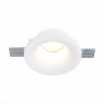 ST254.318.01 Св-к встр. из гипса Белый GU10 1*50W  IP20 D120xH50 180-240V Без ламп Встраиваемые светильники