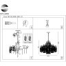 SL1650.303.12 Люстра подвесная ST-Luce Латунь/Прозрачный, Золотой E14 12*60W RAVELLO