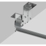 Профиль для монтажа накл. шинопроводов в гарпунный нат. потолок Smart 220V Denkirs TR3044-AL