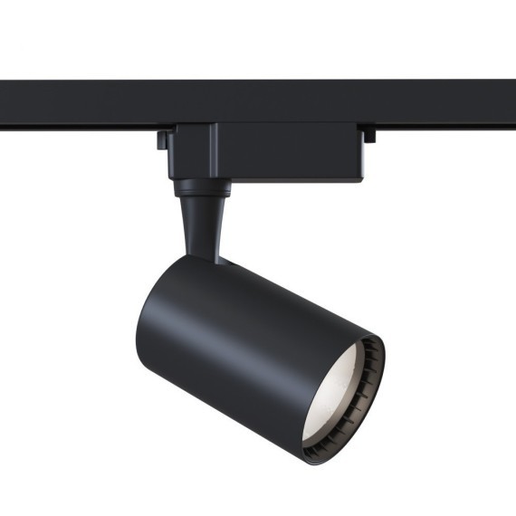 Однофазный двужильный светодиодный трековый светильник Maytoni Unity TR003-1-10W3K-S-B Vuoro 3000К 850Лм CRI90+ 24° 10Вт