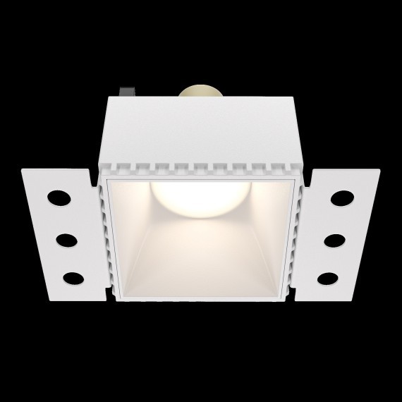 Встраиваемый светильник Maytoni DL051-01-GU10-SQ-W Share под лампу 1xGU10 20W