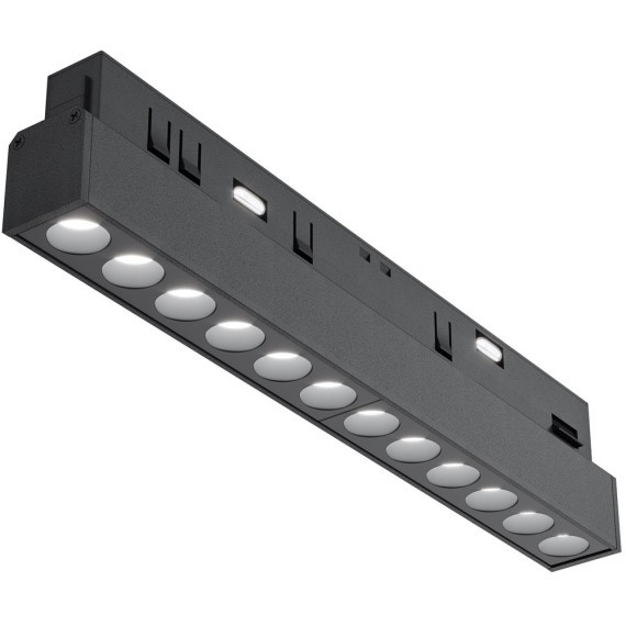 TR031-2-12W3K-B Трековый магнитный светодиодный светильник Maytoni Exility CRI90+ 3000К 840Лм 36° 12Вт