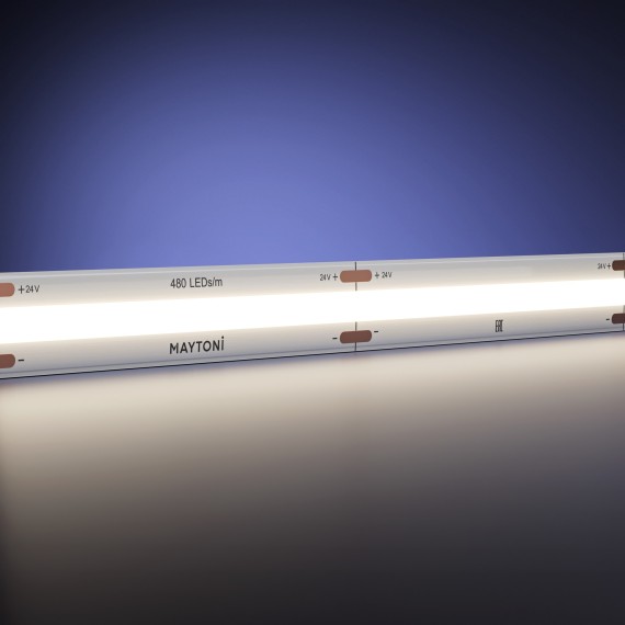 Светодиодная лента Ultra 24В COB 15Вт/м 4000K 5м IP 20 201225