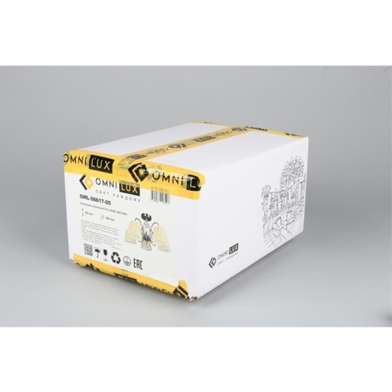 Потолочная люстра 566 OML-56617-05