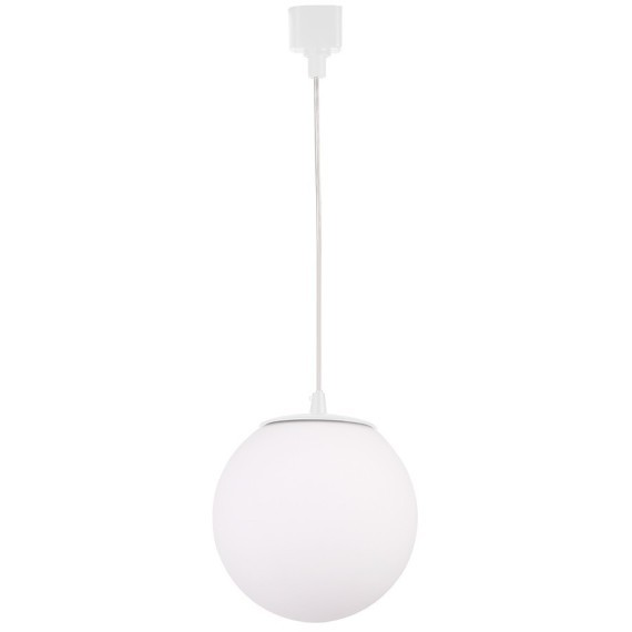 Однофазный двужильный трековый светильник Crystallux CLT 0.31 015 WH под сменную лампу Е27