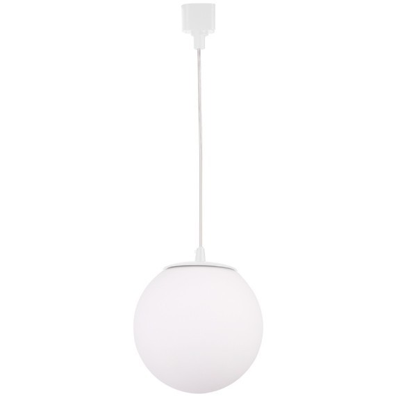 Однофазный двужильный трековый светильник Crystallux CLT 0.31 015 WH под сменную лампу Е27