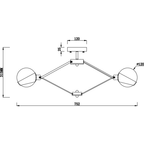 Люстра потолочная Freya FR5009CL-08CH Silvia под лампы 8xE14 60W