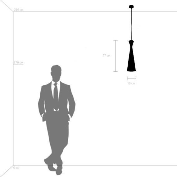 Подвесной светильник цилиндр Lightstar 816313 Dumo под лампу 1xE27 40W