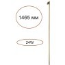 Прямой элемент для инсталляции IP20 LED 24W (21W+3W) 600Лм 3000K 120° 24V FINO XS 7154/150S