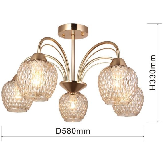 Потолочная люстра Olimp 2541-5U