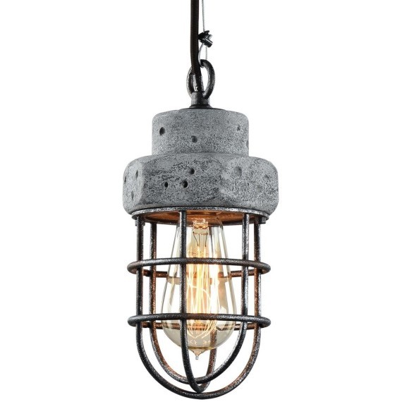 Подвесной светильник с 1 плафоном Lussole GRLSP-9691 COMMACK IP21 под лампу 1xE27 10W