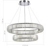 SL1622.103.02 Люстра подвесная ST-Luce Хром/Прозрачный LED 1*70W 4000K TIVOLI