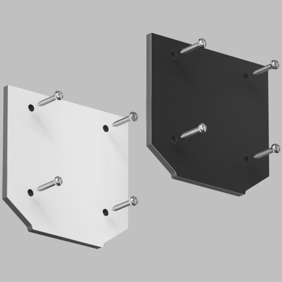 Комплект 2 боковых заглушек (для профиля TR3044-AL) Smart 220V Denkirs TR3047-AL