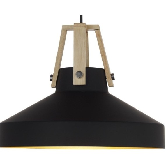 Подвесной светильник Voli LDP 8037-350 BK+GD