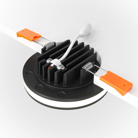 Настенно-потолочный светильник Maytoni DL303-L12B4K Phanton светодиодный LED 12W