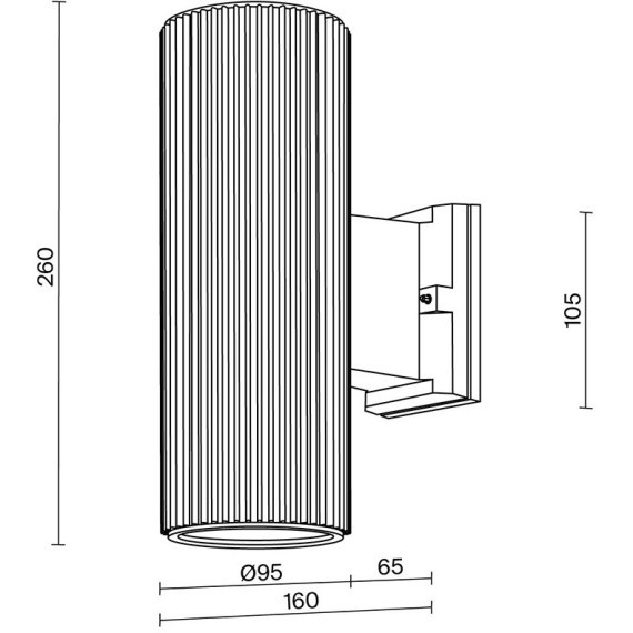 Архитектурная подсветка Rando O419WL-02W IP54