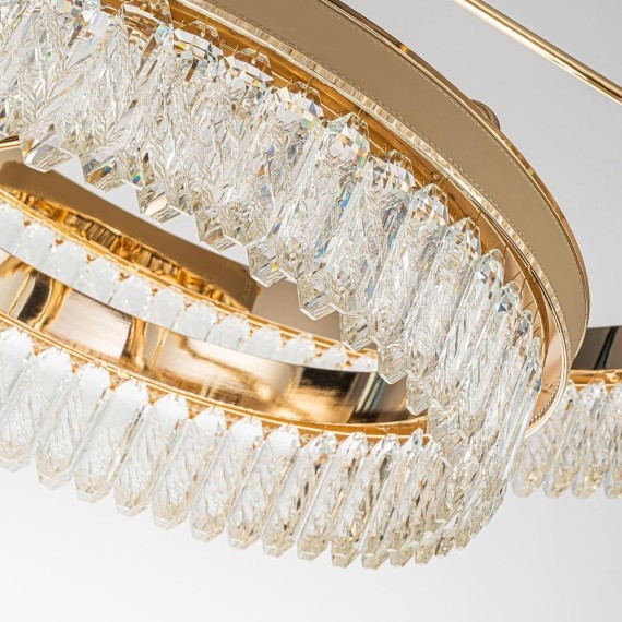 4304-10P, подвесная люстра, D990xH485/1325, LEDx180W, 7640LM, 3000K/4000K/6000K, included