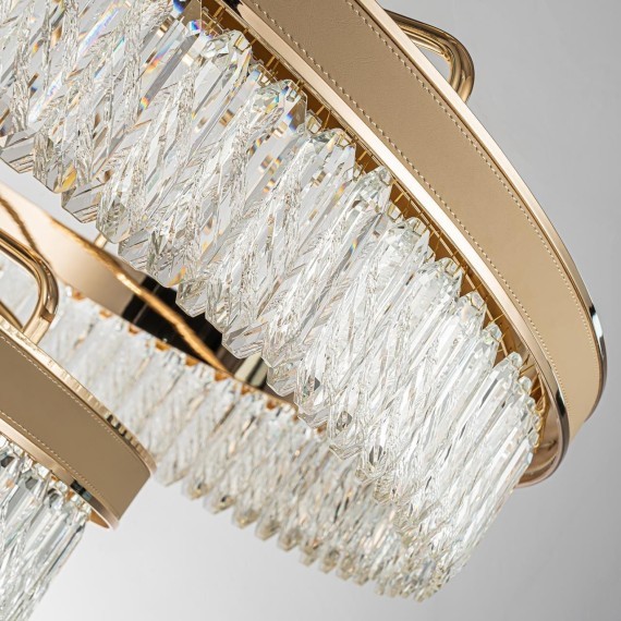 4304-10P, подвесная люстра, D990xH485/1325, LEDx180W, 7640LM, 3000K/4000K/6000K, included