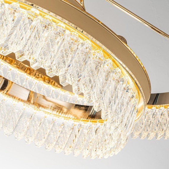 4304-10P, подвесная люстра, D990xH485/1325, LEDx180W, 7640LM, 3000K/4000K/6000K, included