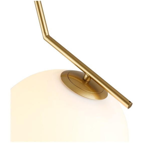 SL1148.303.01 Светильник подвесной ST-Luce Латунь/Белый E27 1*60W CODDA