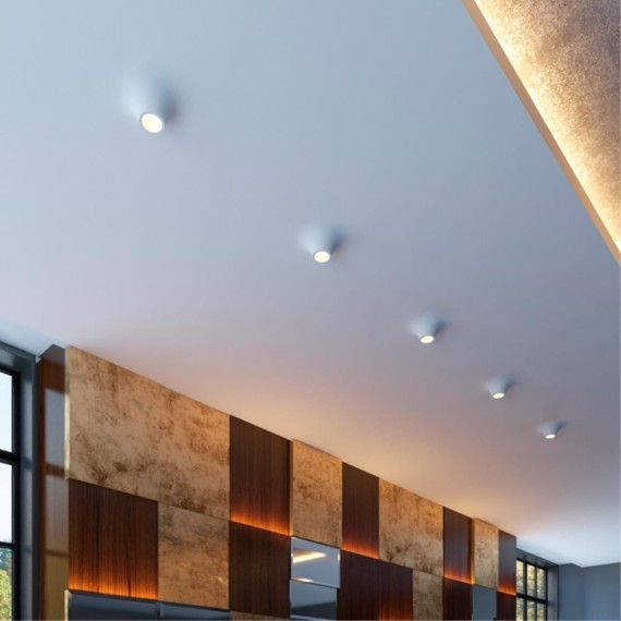 Гипсовый светильник под покраску Novotech 370495 CAIL под лампу 1xGU10 50W