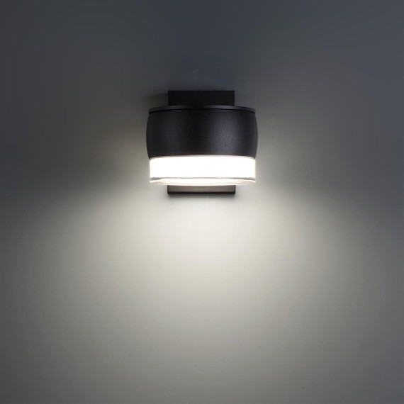 Уличный настенный светильник с переключателем цветовой температуры и влагозащитой IP65 Novotech LED 16W 100-240V 2700К/3200К/4000К ESTIMA 359719