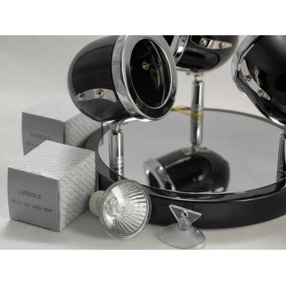 Спот потолочный Lussole LSN-3127-03 TIVOLI IP21 под лампы 3xGU10 150W