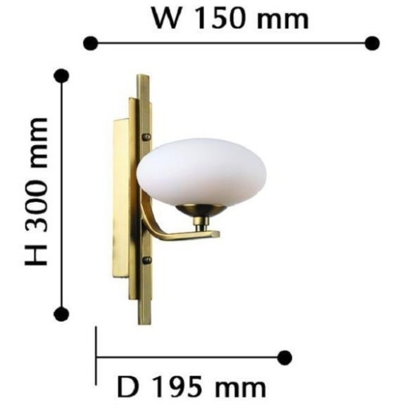 Бра Pernetti 2513-1W