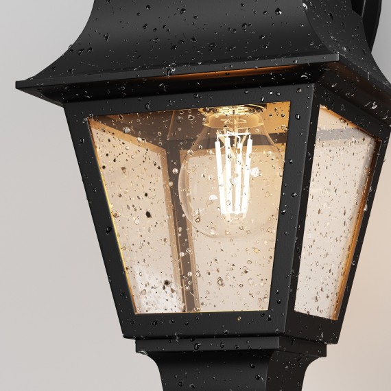 Уличный настенный светильник Maytoni O003WL-01B Abbey Road IP44 под лампу 1xE27 60W