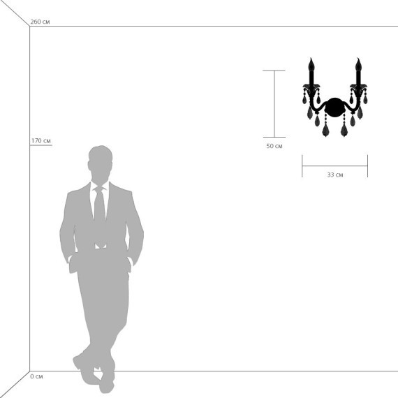 Бра Lusso Lightstar 788624