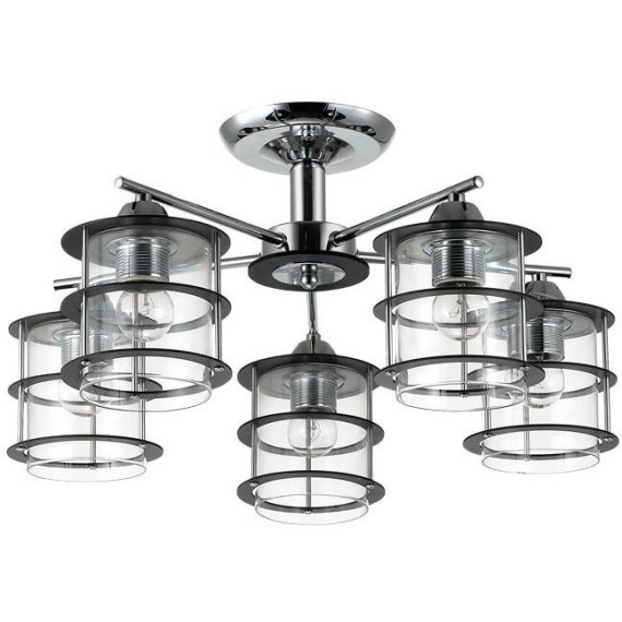 Люстра потолочная Lumion 3504/5C ROTONDUM под лампы 5xE27 5*60W