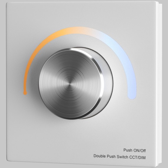 Роторная панель управления Maytoni RF двухканальное 12-48VDC MIX 711025