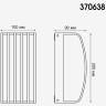 Уличный настенный светильник Novotech 370638 ZEBRA IP54 под лампу 1xE27 20W