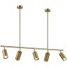SL1206.303.05 Светильник подвесной ST-Luce Латунь/Латунь GU10 5*5W 4000K SORMANO