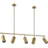 SL1206.303.05 Светильник подвесной ST-Luce Латунь/Латунь GU10 5*5W 4000K SORMANO