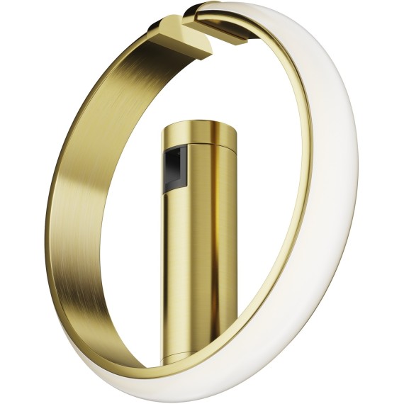 TR230-1-10W3K-BS Трековый латунный светодиодный светильник Maytoni Zero Flarity 10Вт 3000К 90CRI 550лм 180° 24V