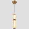 Светильник подвесной Crystal Lux ANTIQUE SP23W LED BRASS 4000/223