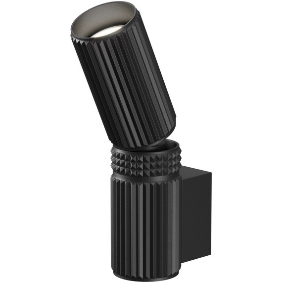 MOD475WL-02B Настенный черный поворотный светильник (бра) Maytoni под 2 сменных лампы GU10, без выкл. на корпусе