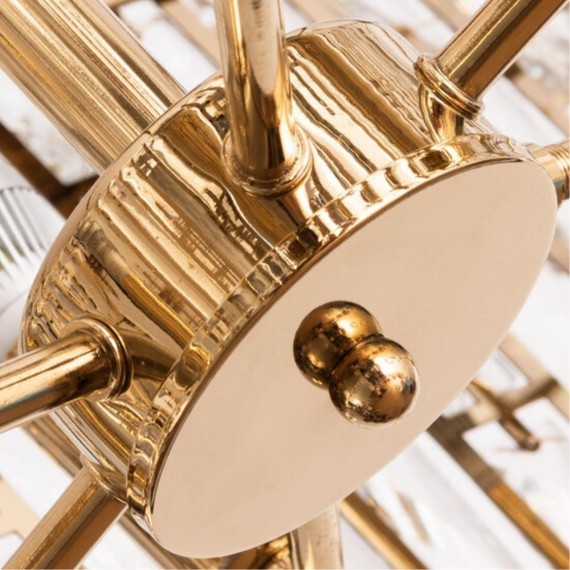 Люстра хрустальная Divinare 1684/01 SP-10 MEDEA под лампы 10xE14 60W